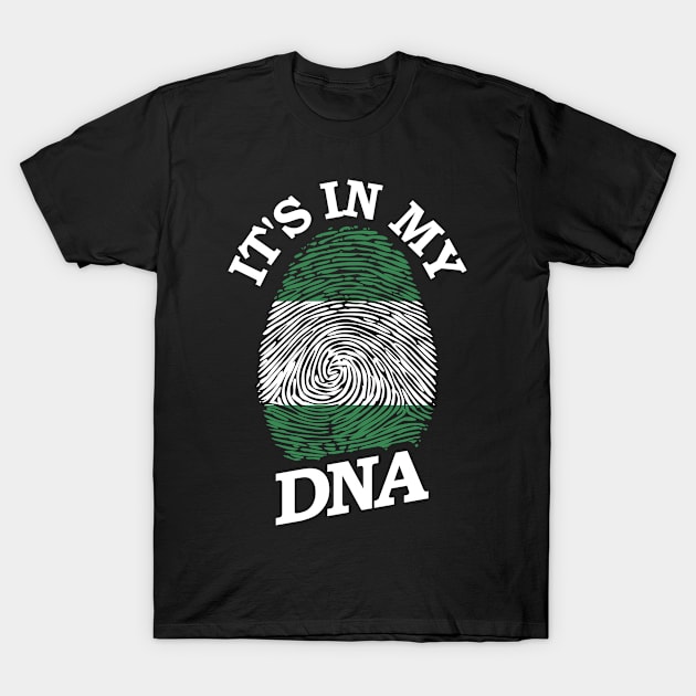 It's in My Dna Nigeria T-Shirt by BramCrye